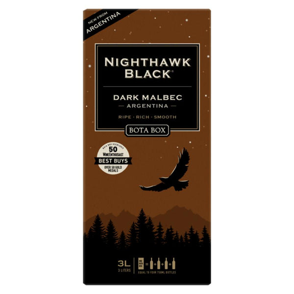 Bota Box Nighthawk Black Dark Malbec