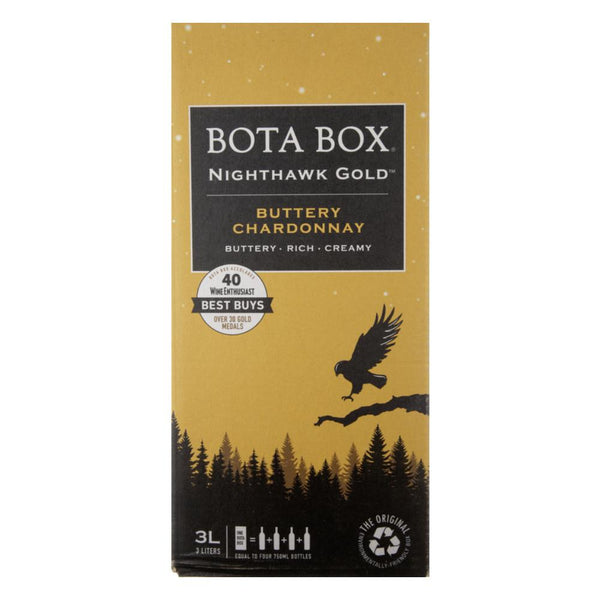 Bota Box Nighthawk Gold Buttery Chardonnay