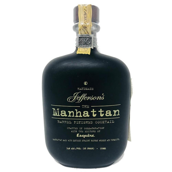 Jefferson’s Manhattan Barrel Finished Cocktail Bourbon Jefferson's