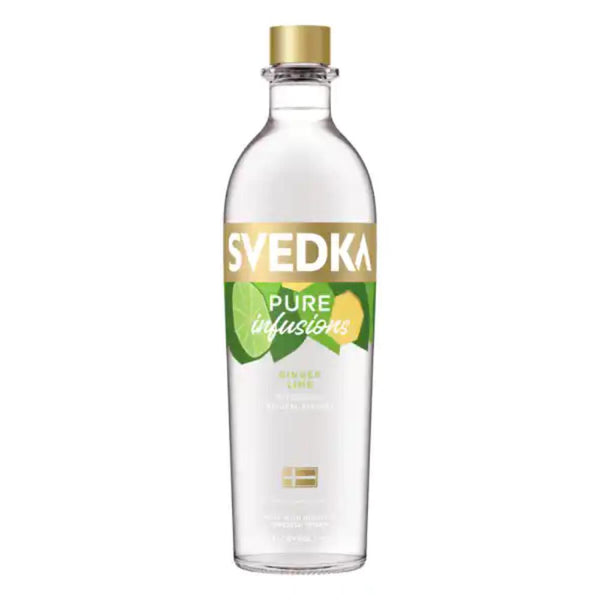 SVEDKA Pure Infusions Ginger Lime Vodka Svedka
