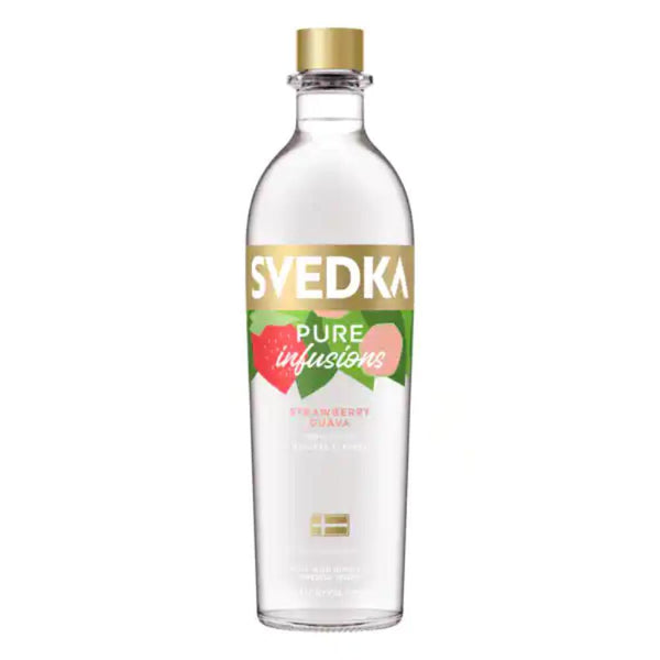 SVEDKA Pure Infusions Strawberry Guava Vodka Svedka