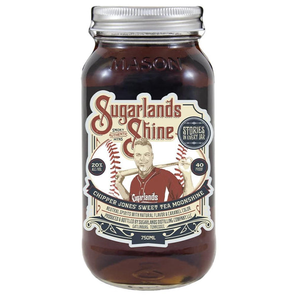 Sugarlands Chipper Jones' Sweet Tea Moonshine Moonshine Sugarlands Distilling Company