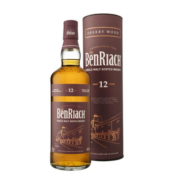 Buy BenRiach 12 Year Old Sherry Wood online from the best online liquor store in the USA.