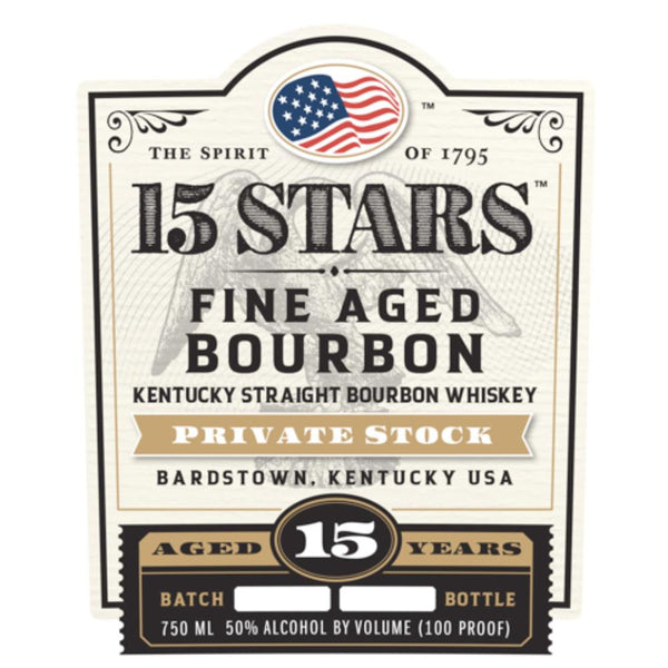 15 Stars Private Stock Bourbon
