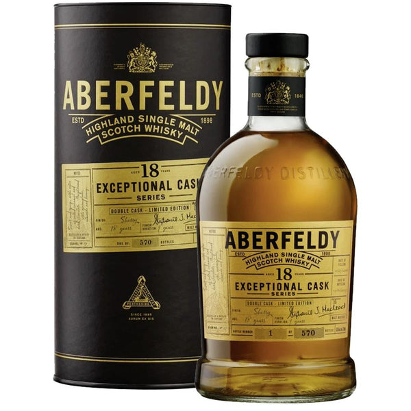 Aberfeldy 18 Year Old Exceptional Cask Series Scotch Aberfeldy