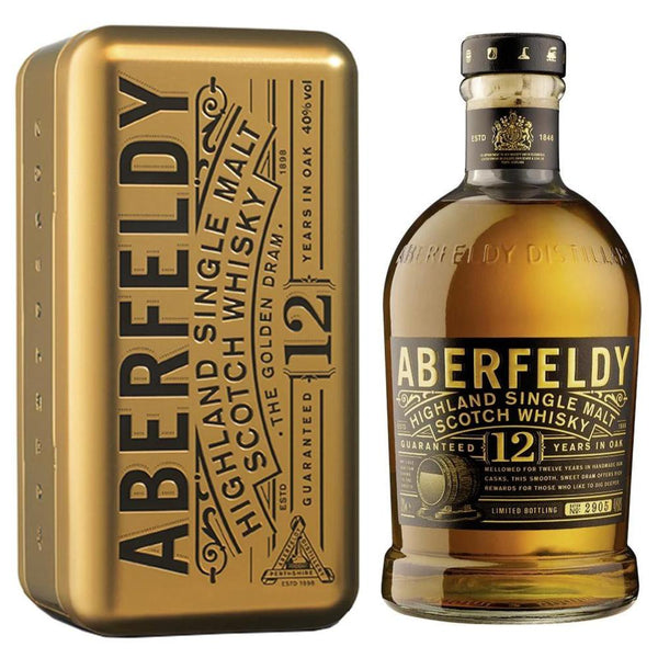 Aberfeldy 12 Year Old Gold Bar Limited Edition