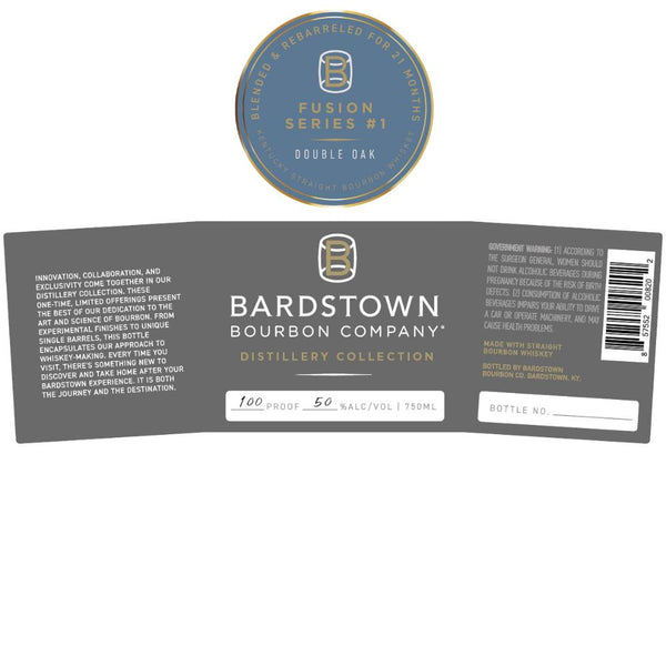 Bardstown Bourbon Company Fusion Series #1 Double Oak