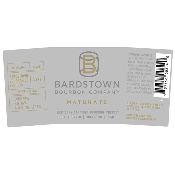 Bardstown Bourbon Company Maturate
