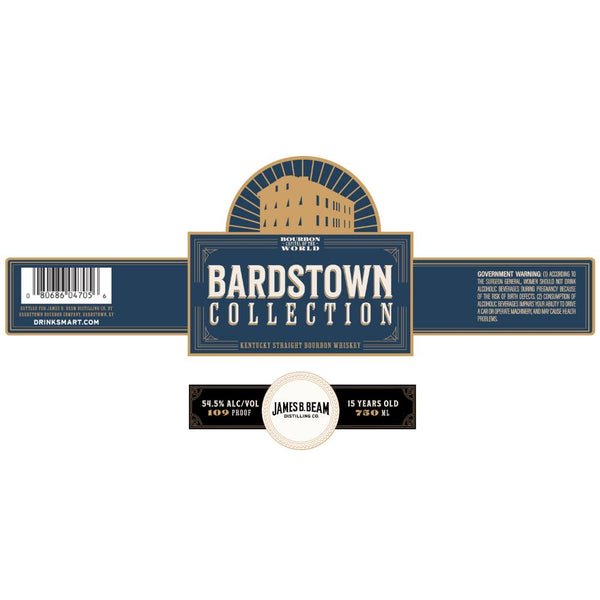 Bardstown Collection James B. Beam 15 Year Old Bourbon