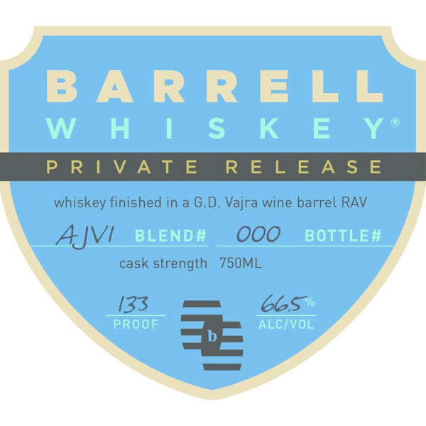 Barrell Whiskey Private Release AJVI