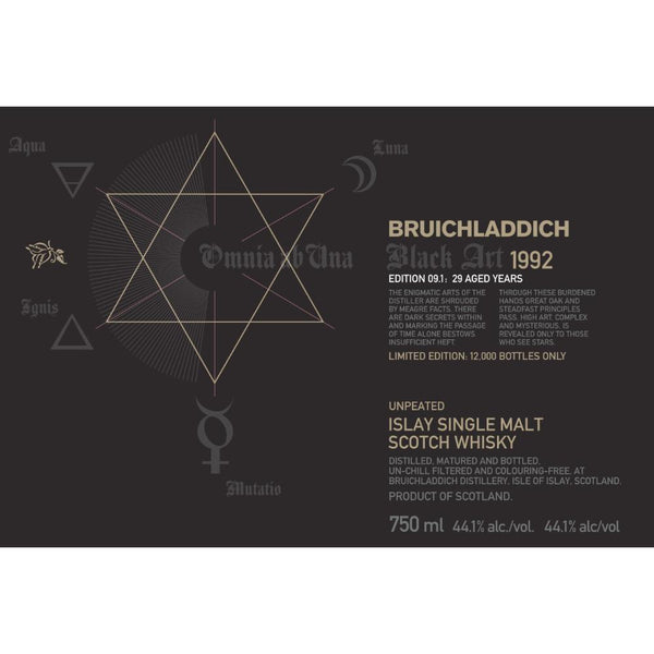 Bruichladdich Black Art 9.1 29 Year Old