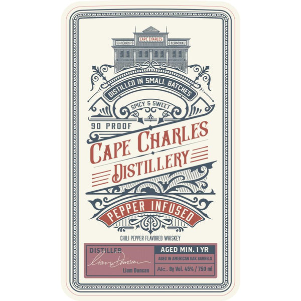 Cape Charles Pepper Infused Whiskey