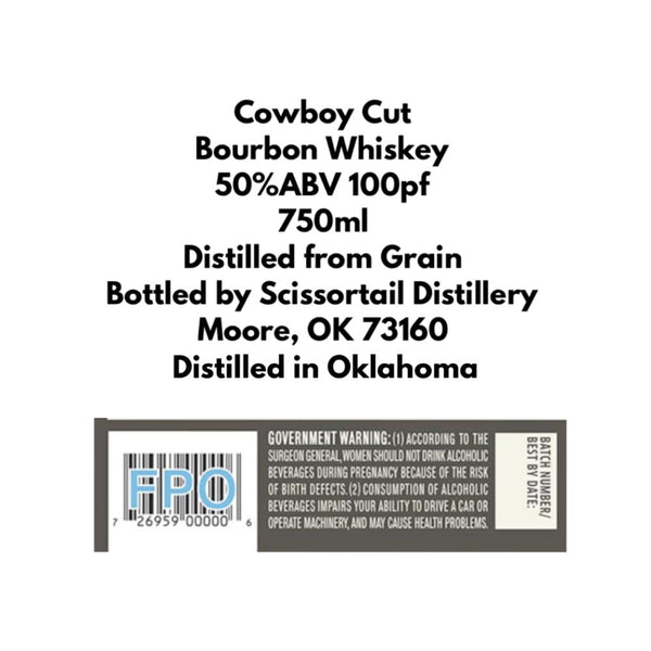 Cowboy Cut Bourbon Whiskey