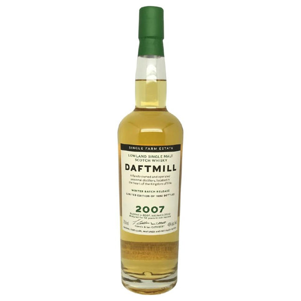 Daftmill Winter Batch Release 2007 12 Year Old