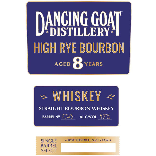 Dancing Goat 8 Year Old High Rye Straight Bourbon