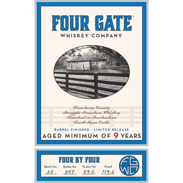 Four Gate Four By Four Bourbon