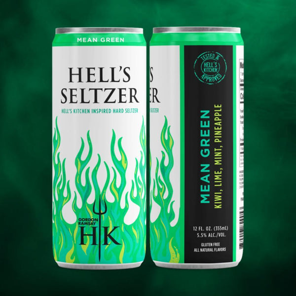 Hell's Seltzer Mean Green By Gordon Ramsay