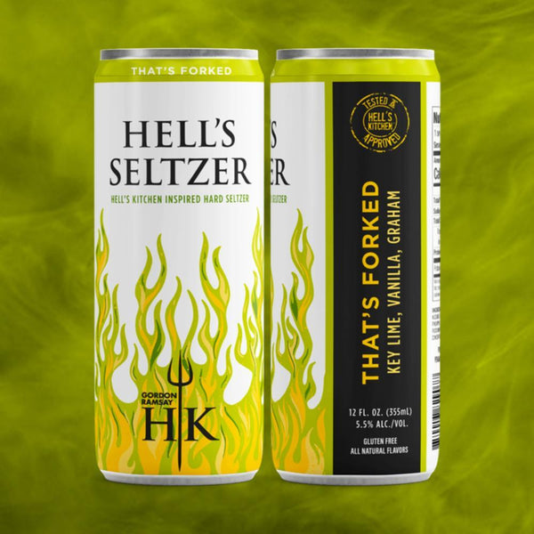 Hell's Seltzer That's Forked By Gordon Ramsay