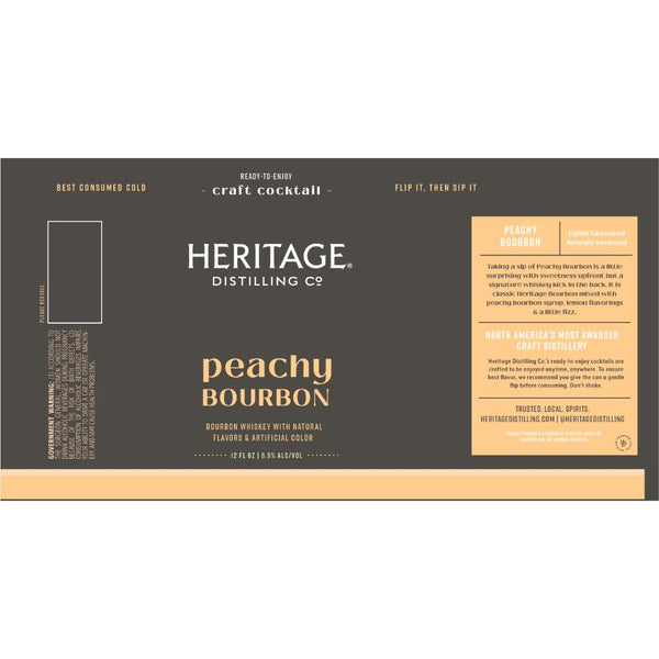 Heritage Distilling Peachy Bourbon