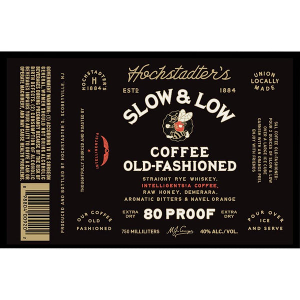 Hochstadter's Slow & Low Coffee Old Fashioned