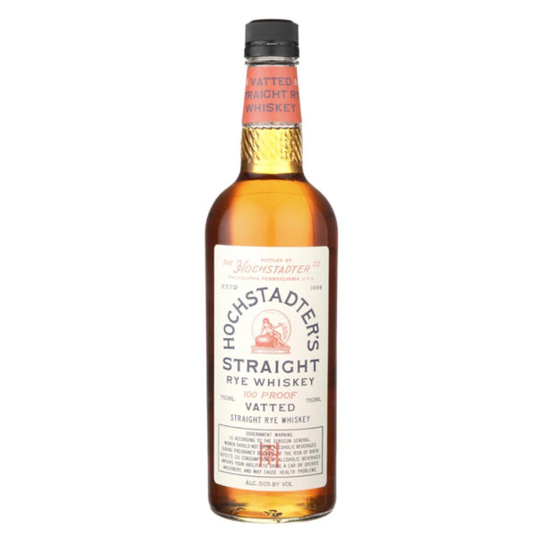 Hochstadter's Straight Rye Whiskey Vatted