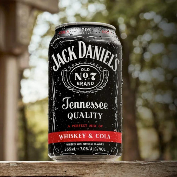 Jack Daniel's Whiskey & Cola Canned Cocktails Jack Daniel's 