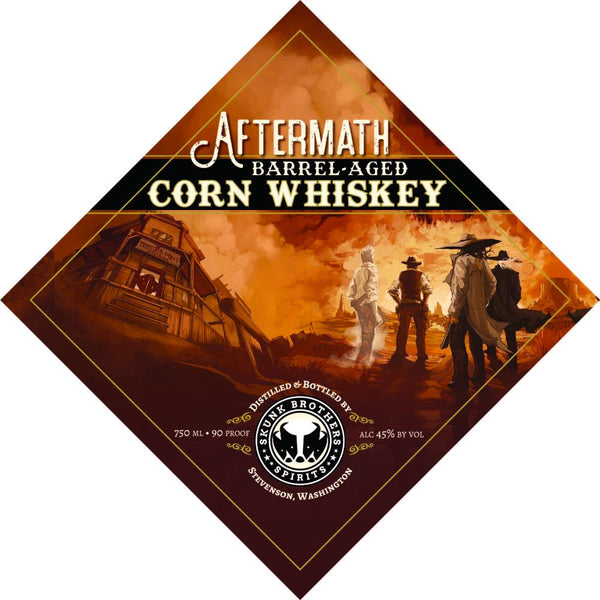 Skunk Brothers Aftermath Barrel Aged Corn Whiskey