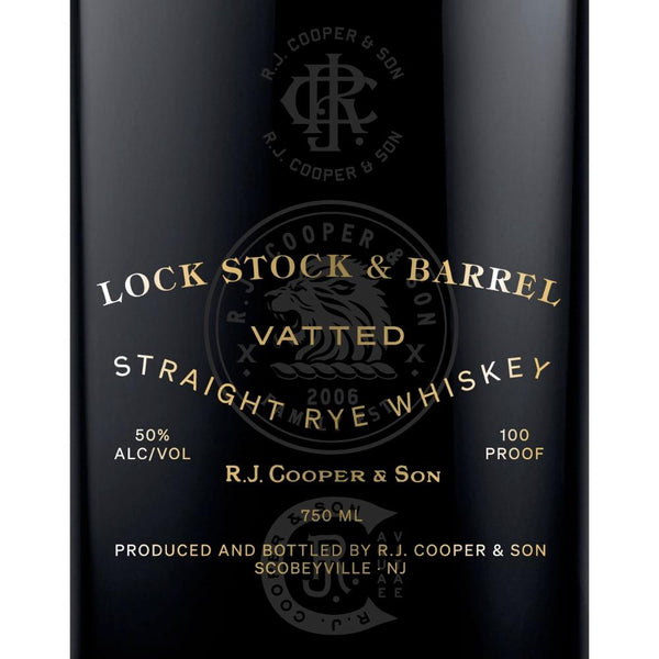 Lock Stock & Barrel Vatted Straight Rye