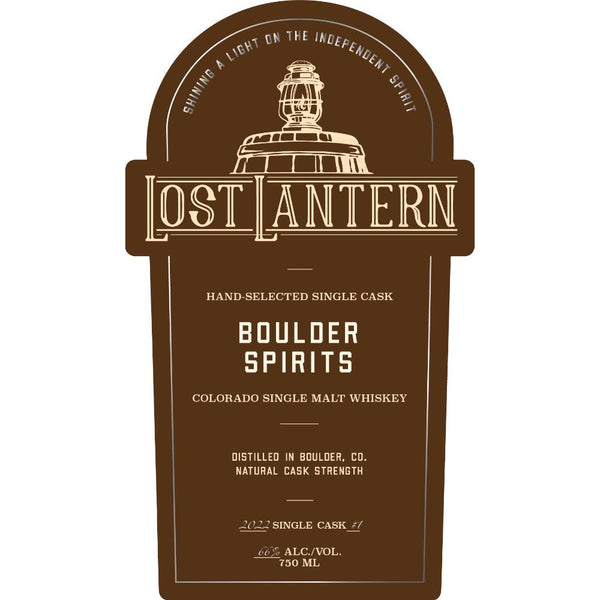 Lost Lantern Colorado Single Malt Whiskey
