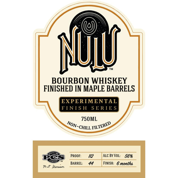 Nulu Bourbon Finished In Maple Barrels
