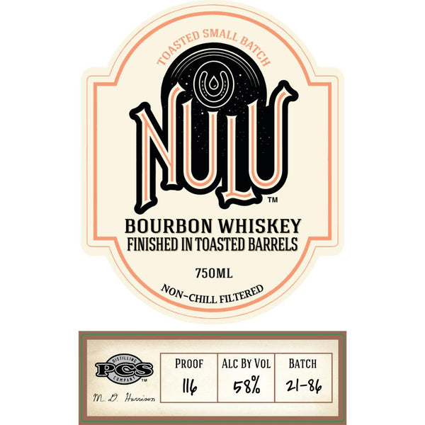Nulu Small Batch Bourbon Finished In Toasted Barrels