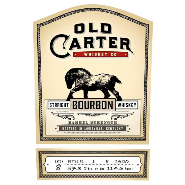 Old Carter Barrel Strength Batch 8