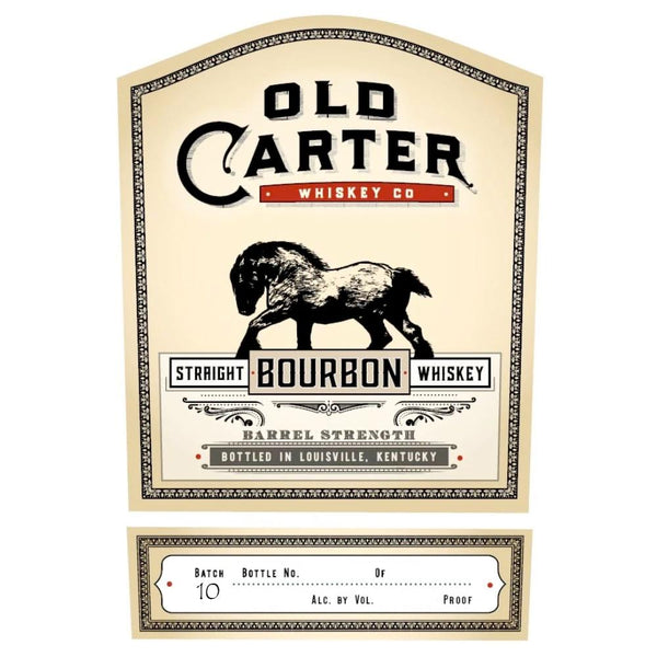 Old Carter Straight Bourbon Small Batch 10