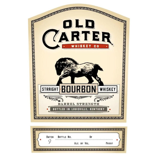 Old Carter Straight Bourbon Small Batch 9