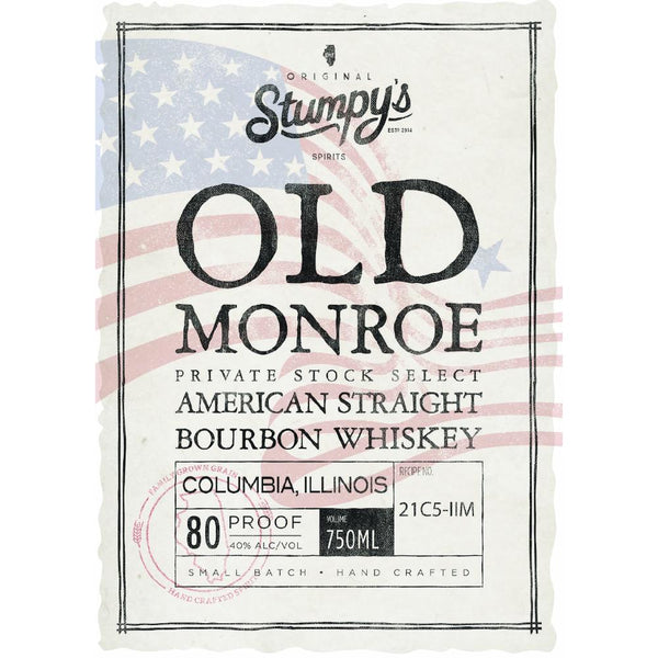 Old Monroe Private Stock Select Straight Bourbon