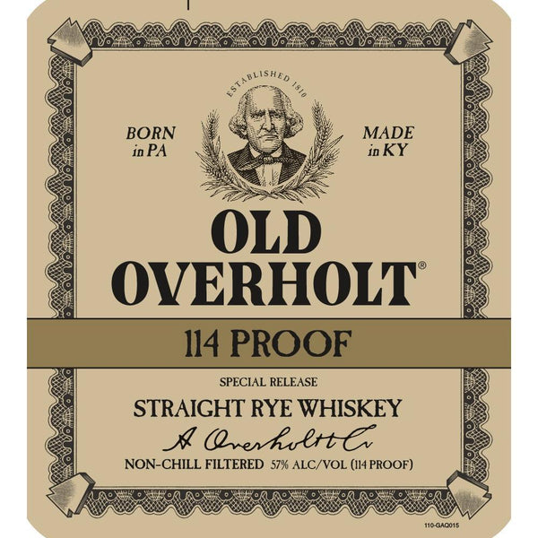 Old Overholt 114 Proof Rye