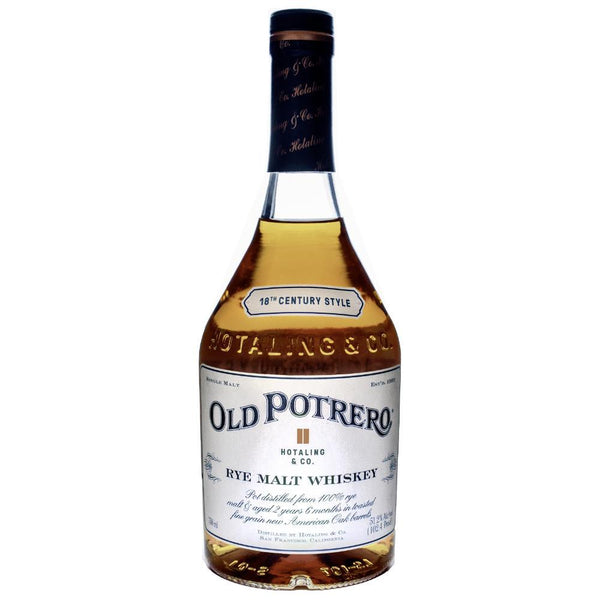 Old Potrero 18th Century Style Whiskey Rye Whiskey Old Potrero