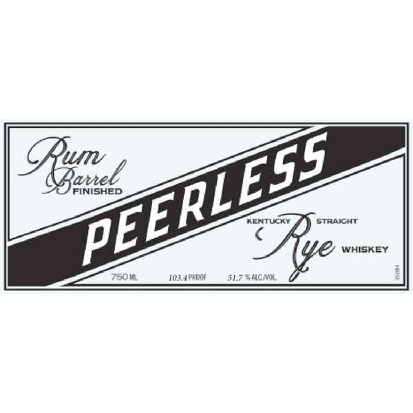 Peerless Rum Barrel Finished Rye