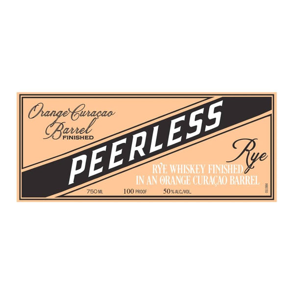 Peerless Rye Finished In An Orange Curacao Barrel