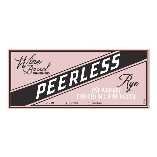 Peerless Rye Finished In A Wine Barrel