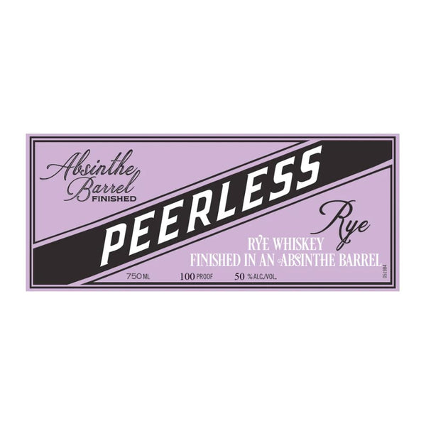 Peerless Rye Finished In An Absinthe Barrel