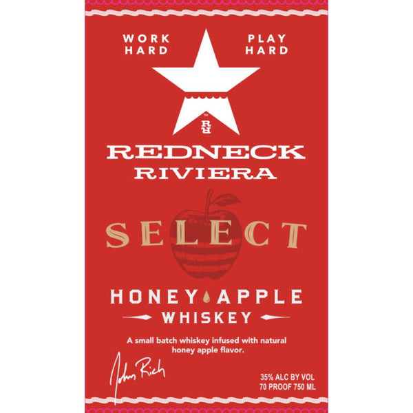 Redneck Riviera Select Honey Apple Whiskey