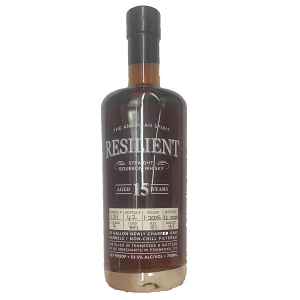 Resilient 15 Year Old Bourbon Barrel #155