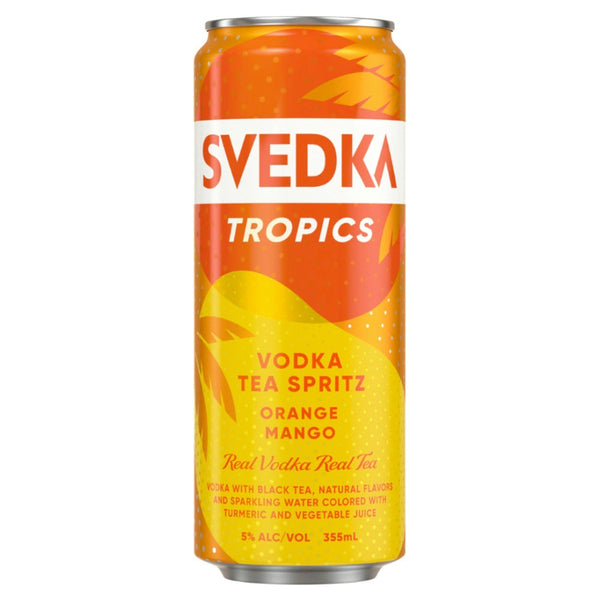 SVEDKA Tropics Orange Mango Vodka Tea Spritz