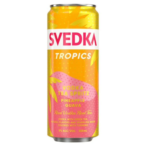 SVEDKA Tropics Pineapple Guava Vodka Tea Spritz