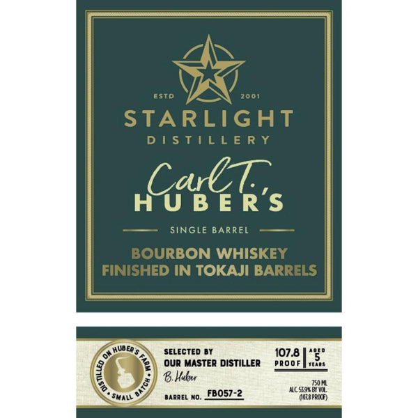 Starlight 5 Year Old Bourbon Finished In Tokaji Barrels