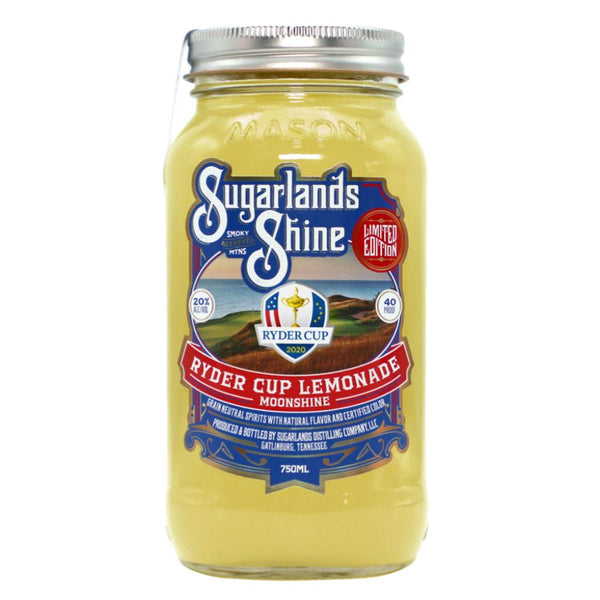 Sugarlands Shine Ryder Cup Lemonade Moonshine