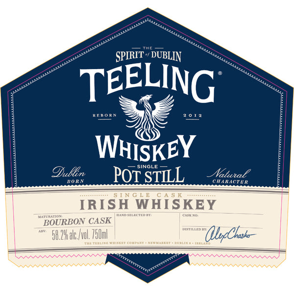 Teeling Pot Still Irish Whiskey Bourbon Cask