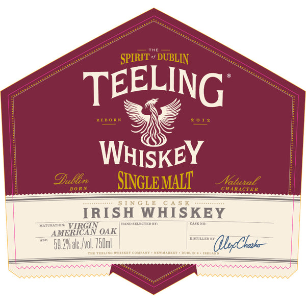 Teeling Single Malt Irish Whiskey Virgin American Oak
