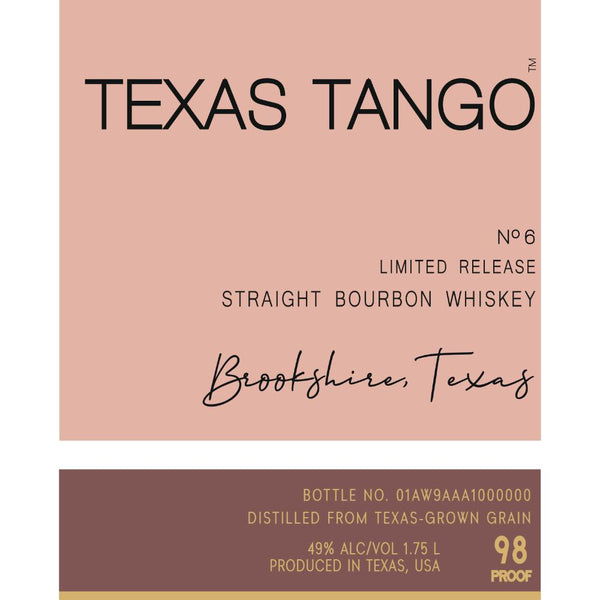 Texas Tango Limited Release Straight Bourbon
